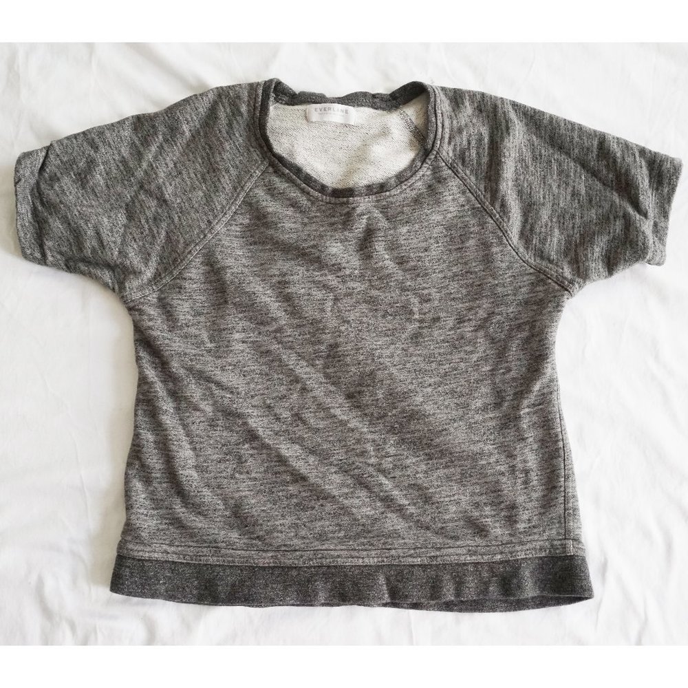 Everlane - short sleeve sweatshirt